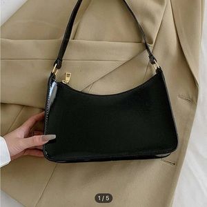 Shein minimalism baguette bag